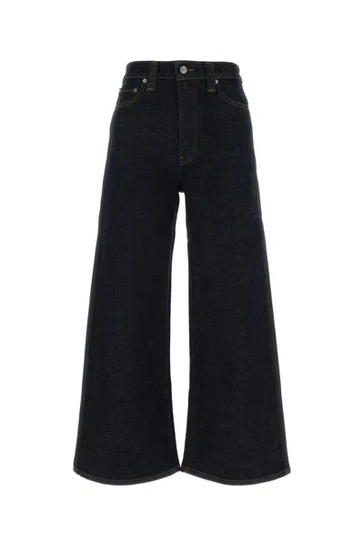 KHAITE DENIM WIDE-LEG DELINA JEANS