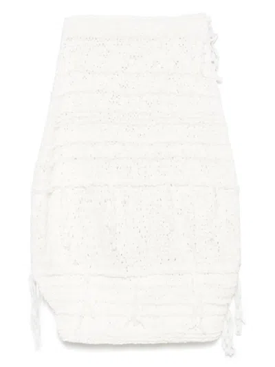 KHAITE INNA MIDI SKIRT