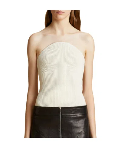KHAITE KHAITE JERICHO KNITTED TOP