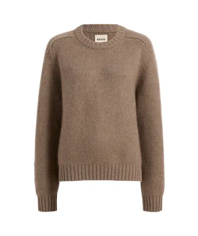 KHAITE KHAITE LONG-SLEEVED CREWNECK JUMPER