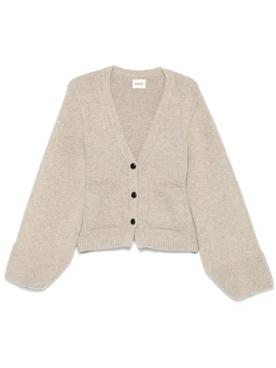 KHAITE SCARLET CARDIGAN