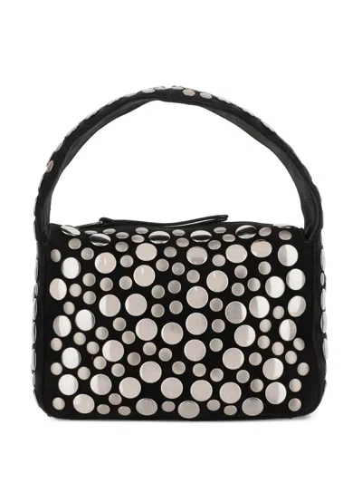 KHAITE SMALL STUDDED TOP-HANDLE BAG