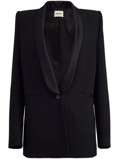 KHAITE THE HELIO SHAWL-LAPELS BLAZER