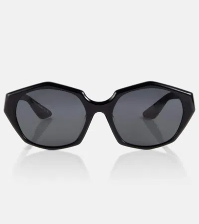 KHAITE X OLIVER PEOPLES HEXAGONAL SUNGLASSES