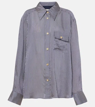 KHAITE YATTY STRIPED SHIRT
