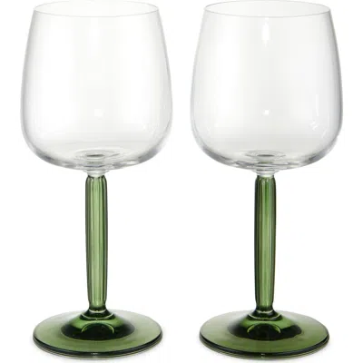 KÄHLER KAHLER HAMMERSHØI SET OF 2 WHITE WINE GLASSES