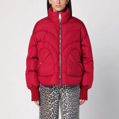 KHRISJOY KHRISJOY RED CORAZON PADDED JACKET