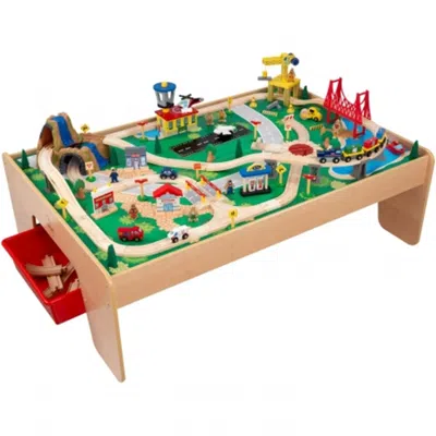 KIDKRAFT KID KRAFT WATERFALL MOUNTAIN TRAIN SET AND TABLE