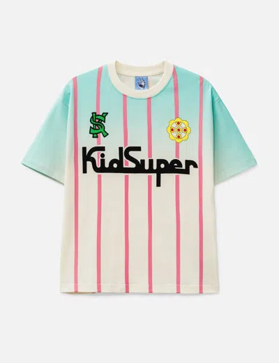KIDSUPER SOCCER JERSEY T-SHIRT