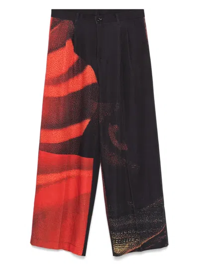 KIDSUPER SPIRALING MAN TROUSERS