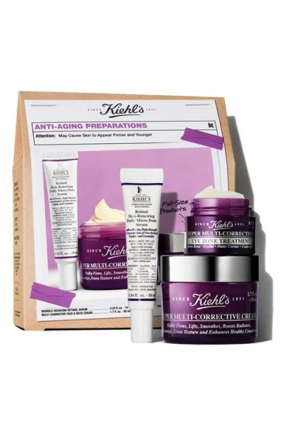 KIEHL'S SINCE 1851 KIEHL'S SINCE 1851 ANTI-AGING PREPARATIONS GIFT SET $157 VALUE