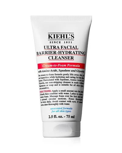 KIEHL'S SINCE 1851 ULTRA FACIAL BARRIER HYDRATING CLEANSER 2.5 OZ.