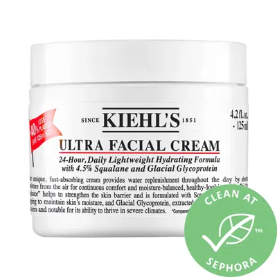 KIEHL'S SINCE 1851 ULTRA FACIAL REFILLABLE MOISTURIZING CREAM WITH SQUALANE 4.2 OZ / 125 ML