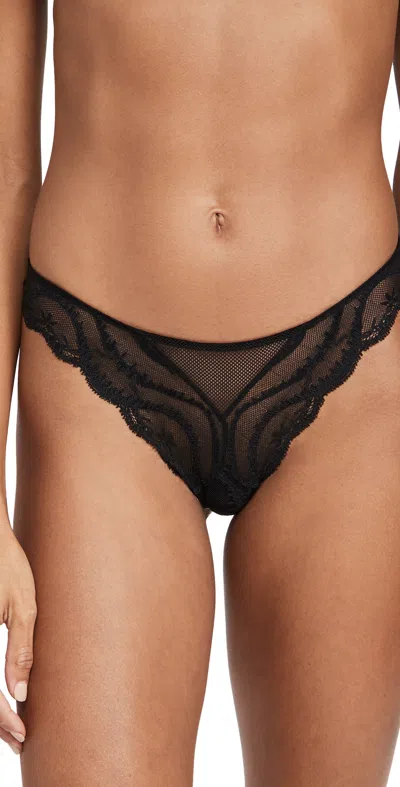 KIKI DE MONTPARNASSE LECHE MOI THONG BLACK