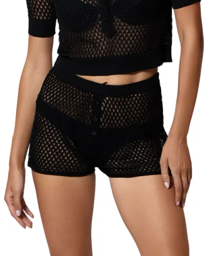 KIKI DE MONTPARNASSE KIKI DE MONTPARNASSE SILK CROCHET SHORT