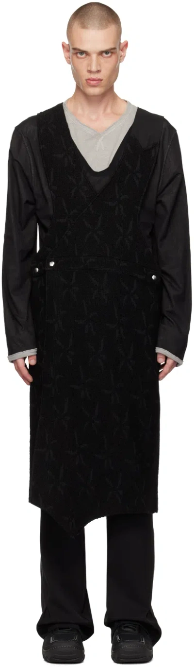 KIKO KOSTADINOV BLACK JAROCKA APRON VEST