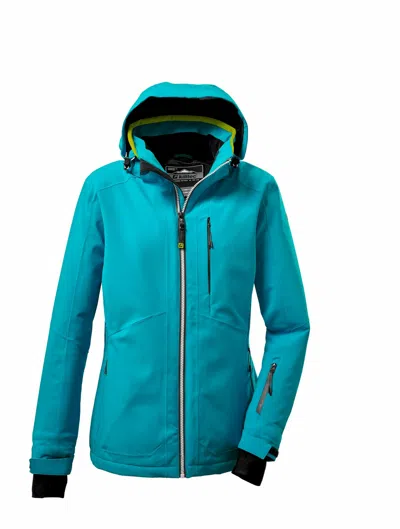 KILLTEC KILLTEC - DAMEN FUNKTIONSJACKE MIT ABZIPPBARER KAPUZE UND SCHNEEFANG (37380)