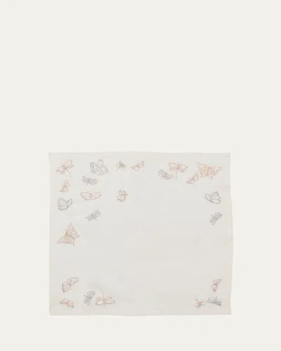 KIM SEYBERT MONARCH GARDEN LINEN NAPKIN