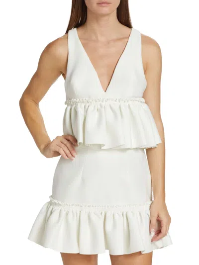 KIMBERLY GOLDSON WOMEN'S JAH SLEEVELESS PEPLUM TOP