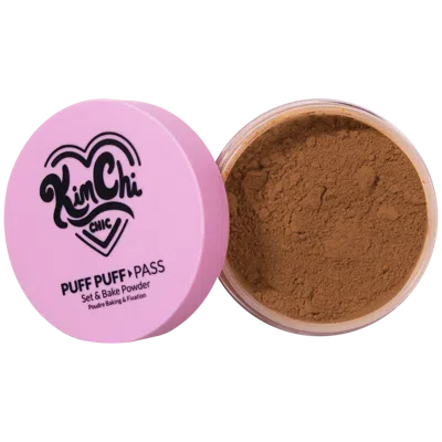 KIMCHI CHIC BEAUTY PUFF PUFF PASS SET & BAKE POWDER - 06 ALMOND