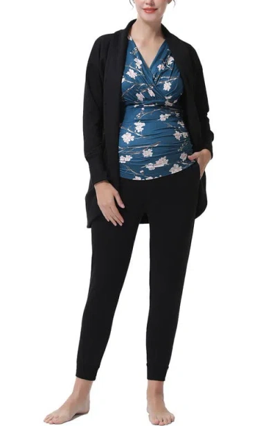 KIMI & KAI KIMI & KAI JOSIE MATERNITY NURSING 3-PIECE LOUNGE SET