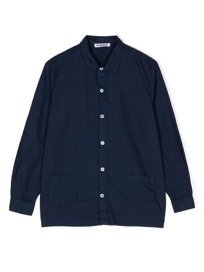 KINDRED PATCH-POCKET LONG-SLEEVE SHIRT