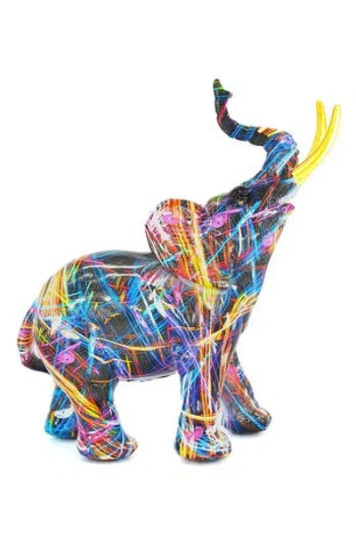 KINETIC KINETIC ABSTRACT ELEPHANT SCULPTURE
