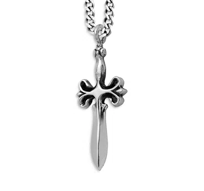 KING BABY STUDIO DAGGER PENDANT NECKLACE, 24