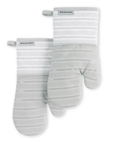 KITCHENAID ALBANY OVEN MITT 2-PACK SET, 7" X 13"