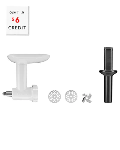 KITCHENAID KITCHENAID FOOD GRINDER ATTACHMENT FOR STAND MIXER WITH $6 CREDIT