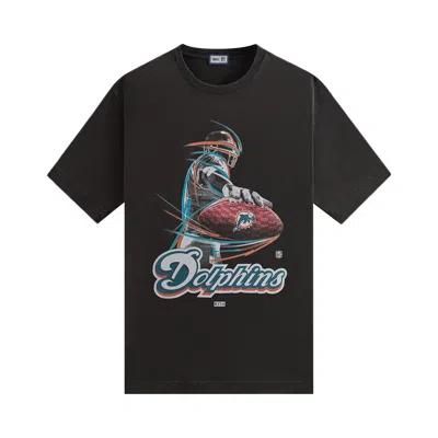 KITH KITH & '47 FOR THE NFL: DOLPHINS VINTAGE TEE 'BLACK'