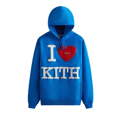 KITH KITH FOR ADVISORY BOARD CRYSTALS I LOVE KITH HOODIE 'BLUE'