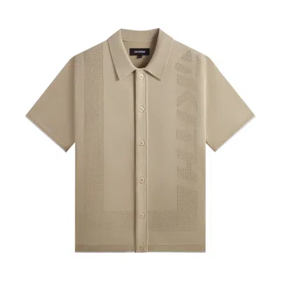 KITH KITH FOR TAYLORMADE PIN HIGH BUTTON DOWN 'MALT'