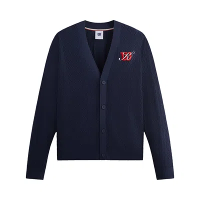KITH KITH FOR WILSON SWEATER CARDIGAN 'NAVY BLAZER'