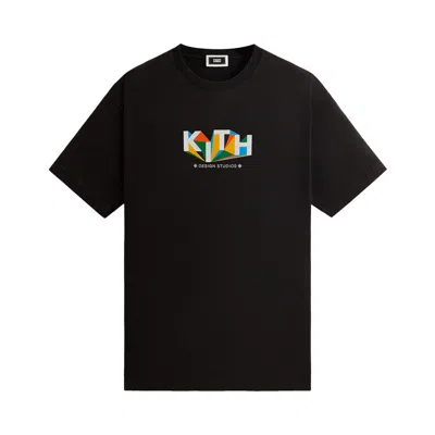 KITH KITH GEOMETRIC TEE 'BLACK'