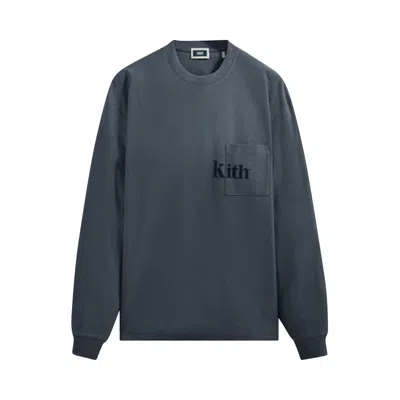 KITH KITH LONG-SLEEVE QUINN TEE 'REALITY'