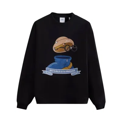 KITH KITH X INVISIBLE FRIENDS CREWNECK 'BLACK'