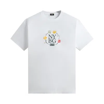 KITH KITH X NEW YORK BOTANICAL GARDEN LOGO VINTAGE TEE 'WHITE'