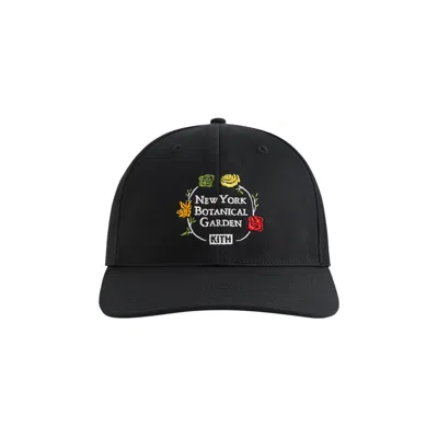 KITH KITH X NEW YORK BOTANICAL GARDEN TWILL AARON CAP 'BLACK'