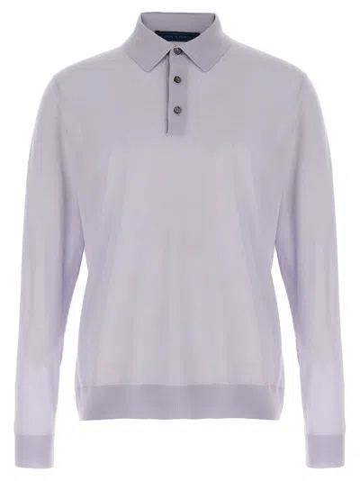 KITON CIRO POLO LIGHT BLUE