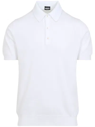 KITON COTTON POLO SHIRT