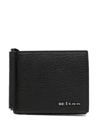KITON LEATHER CARDHOLDER