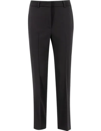 KITON STRETCH WOOL TROUSERS