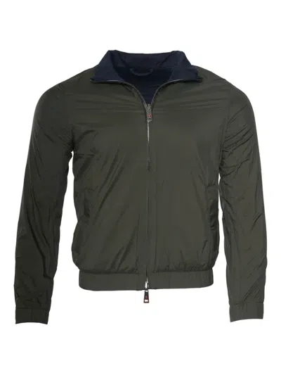 KITON X KIRED SAM REVERSIBLE ZIP-FRONT JACKET