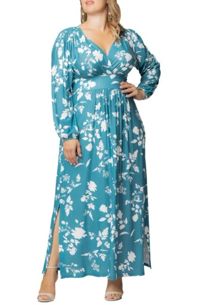 KIYONNA KIYONNA KELSEY LONG SLEEVE MAXI DRESS