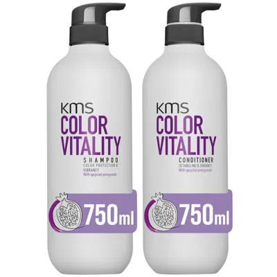 KMS SUPERSIZE COLOUR PROTECTION BUNDLE FOR ALL HAIR TYPES (WORTH £85.50)