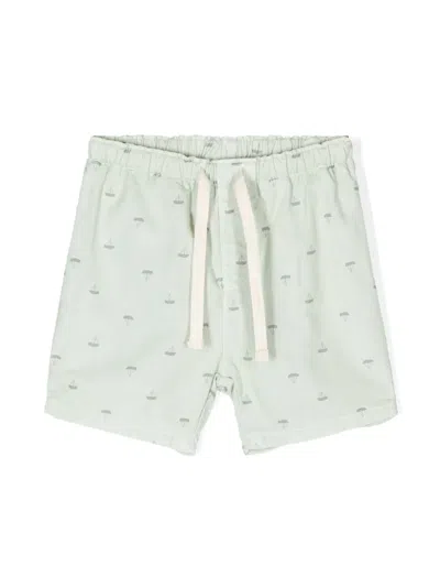 KNOT LIZ BOAT-PRINT SHORTS