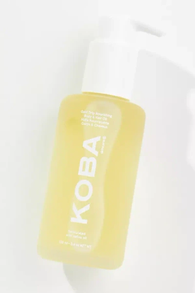 KOBA GOLD DRIP NOURISHING BODY & HAIR OIL