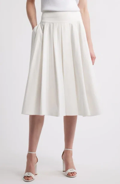 KOBI HALPERIN KOBI HALPERIN COTTON TWILL MIDI SKIRT