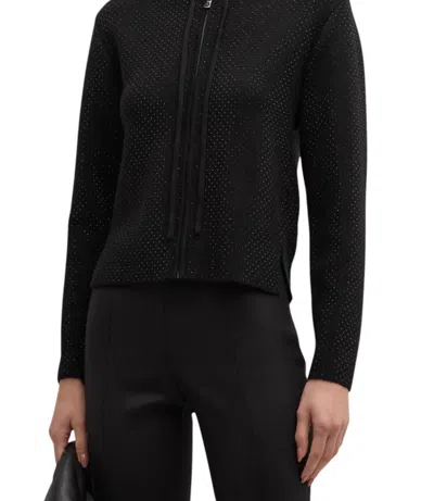 KOBI HALPERIN SCARLETT SWEATER IN BLACK